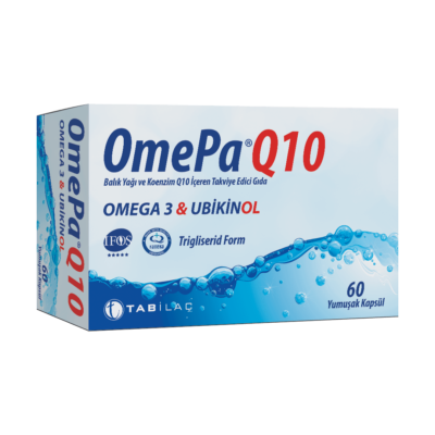 Omepa Koenzim Q10+ omega 3 30 adet